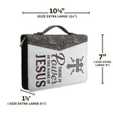 There Is Power In The Name Of Jesus DNRZ120723543 Bible Cover