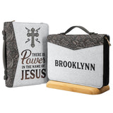 There Is Power In The Name Of Jesus DNRZ120723543 Bible Cover
