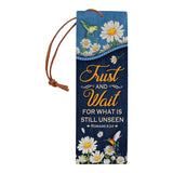 Trust And Wait For What Is Still Unseen Romans 8 24 HHRZ22092194QH Leather Bookmark