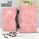 Trust In The Lord With All Your Heart Proverbs 3 5 Peony HHRZ31070759SN Bible Cover