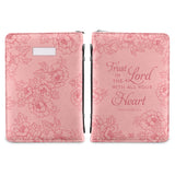 Trust In The Lord With All Your Heart Proverbs 3 5 Peony HHRZ31070759SN Bible Cover