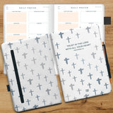 Trust In The Lord With All Your Heart Proverbs 3 5 HHRZ16010885JW Leather Prayer Journal