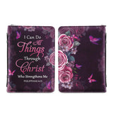 I Can Do All Things Through Christ Who Strengthens Me Philippians 4 13 NQAY1011009Y Bible Cover